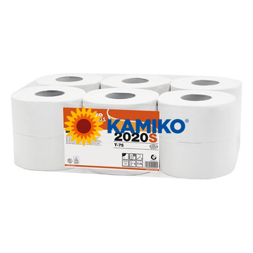 Toaletný papier 2vr Jumbo Celtex SAVE LONG 19 cm, biely