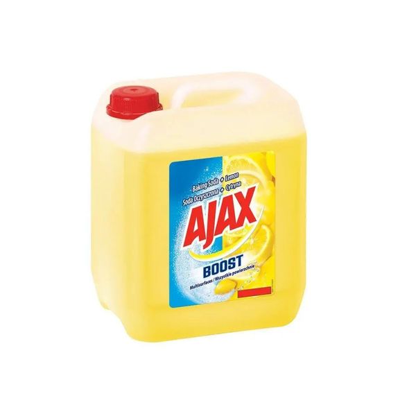 Ajax Boost Baking Soda a Lemon univerzálny čistiaci prostriedok 5 l