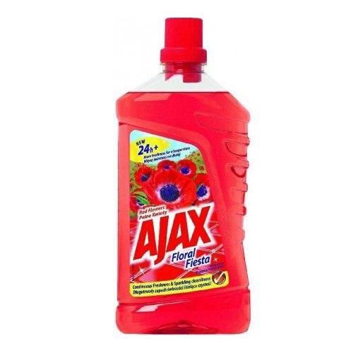 Ajax Floral Fiesta Red Flowers univerzálny čistiaci prostriedok 1 l