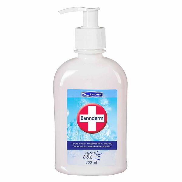 Bannderm tekuté antibakteriálne mydlo 300 ml