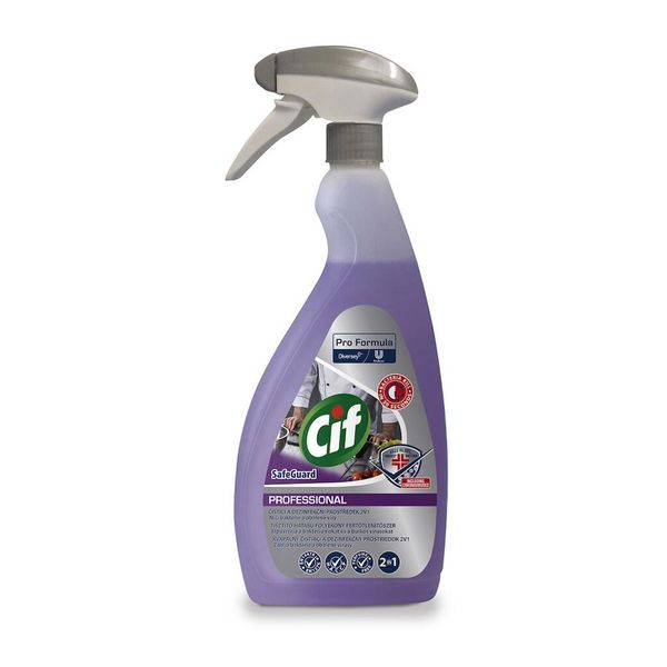 Cif Pro Formula Safeguard 2v1 dezinfekčný a čistiaci prostriedok 750 ml