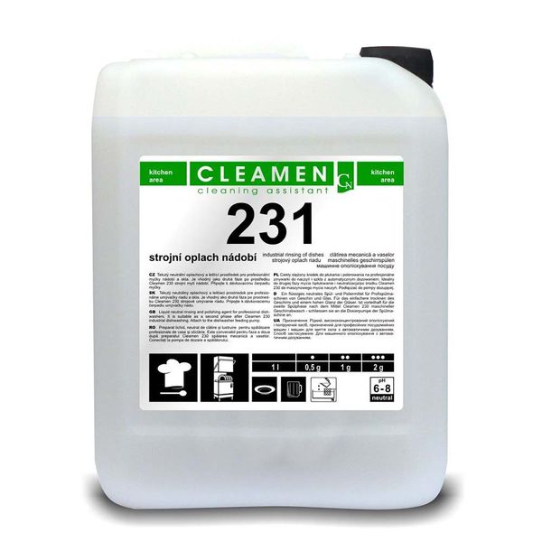 Cleamen 231 Strojný oplach riadu, 20 l