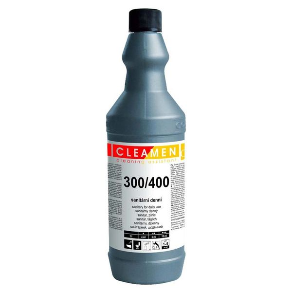 Cleamen 300/400 sanitárny čistič denný, parfumovaný, 1 l