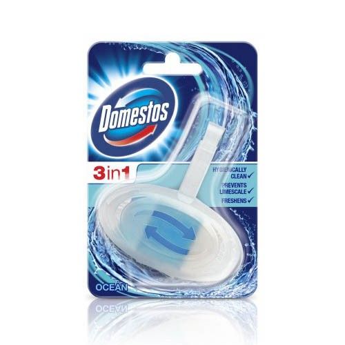 Domestos WC blok 3 v 1 Ocean 40 g