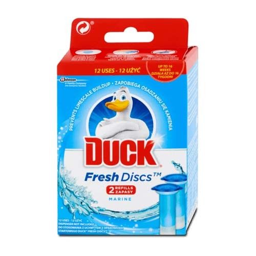 Duck Fresh Discs  WC gél 2 x 36 ml náhradné náplne, mix vôní