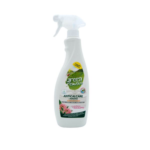 green emotion ANTICALCARE e BAGNO 750 ml, hypoalergénny čistič kúpeľní