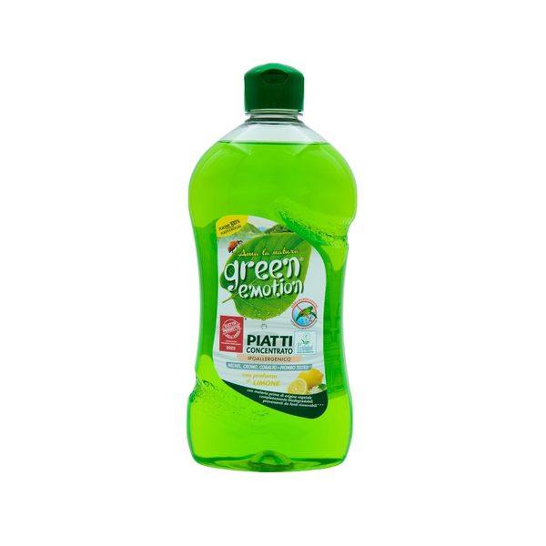 green emotion PIATTI CONCENTRATO  hypoalergenný prostriedok na umývanie riadu 500 ml