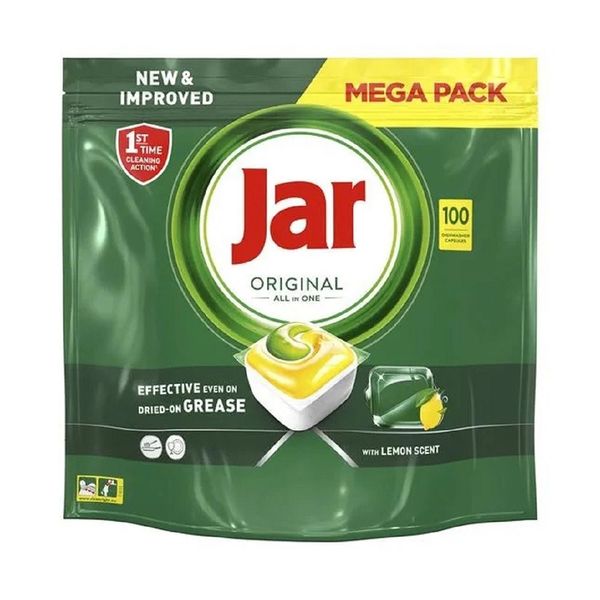 JAR All in One Lemon tablety do umývačky riadu 100 ks