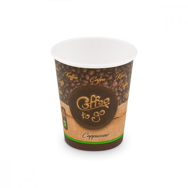 Papierový pohár ,,Coffee to go,, 280 ml, M, Ø 80 mm, 50 ks