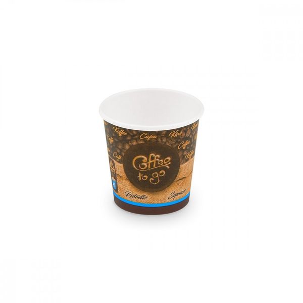 Papierový pohár ,,Coffee to go,, Ø 62 mm, 110 ml, XS, 50 ks