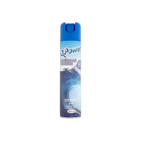 Q Power osviežovač vzduchu oceán 2v1, 300 ml