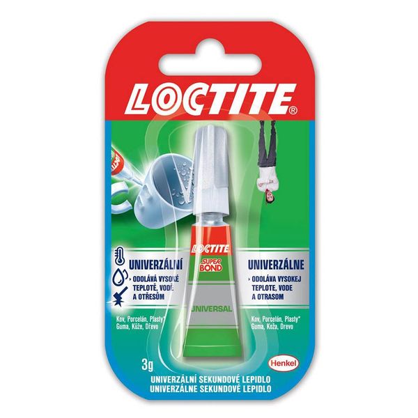 Sekundové lepidlo Loctite Super Bond Liquid 3 g