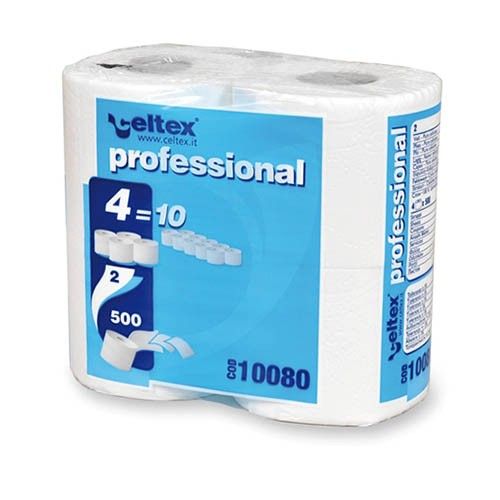 Toaletný papier 2vr CELTEX Compact 55m, biela celulóza