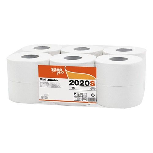 Toaletný papier 2vr Jumbo Celtex SAVE LONG 19 cm, biely