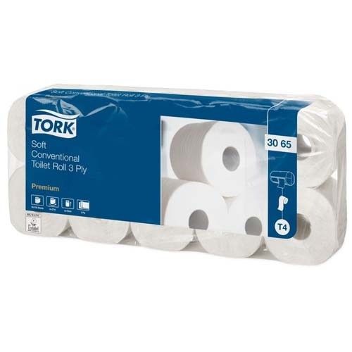 Toaletný papier 3vr TORK Soft 19m, biely