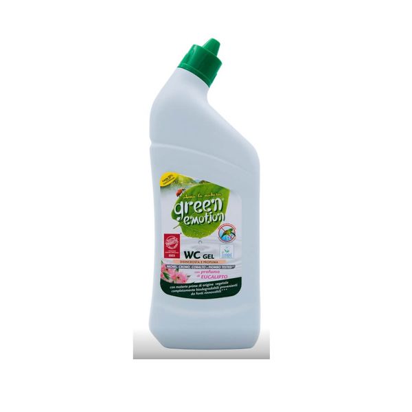 green emotion WC gél 750 ml, ekologický prípravok na čistenie toalety