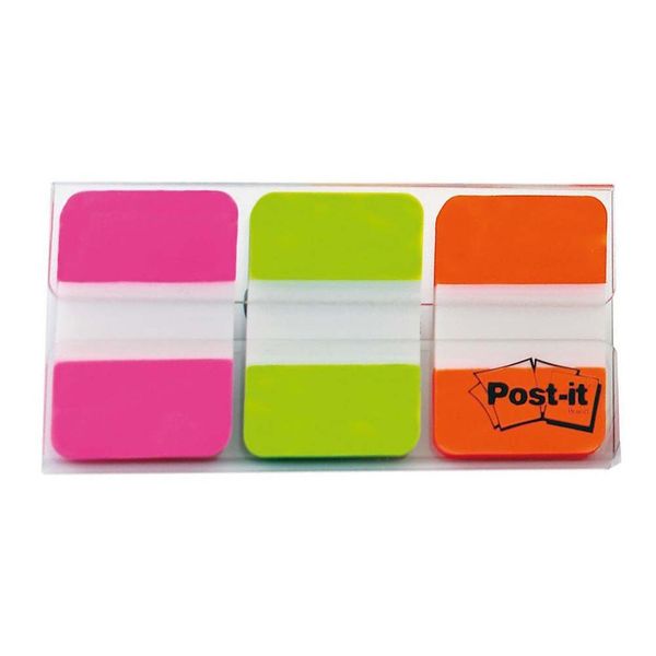 Záložky Post-it index extra silné neónové farby 25 x 38 mm